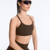Reggiseno sportivo Comfortlux a sostegno leggero con spalline incrociate