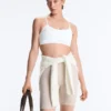 Reggiseno sportivo Comfortlux a sostegno leggero con spalline incrociate