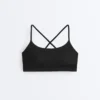 Reggiseno sportivo Comfortlux a sostegno leggero con spalline incrociate