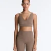 Reggiseno sportivo Comfortlux a sostegno medio con orlo a giorno