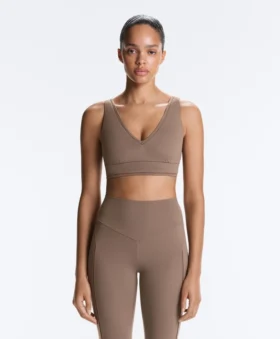 Reggiseno sportivo Comfortlux a sostegno medio con orlo a giorno