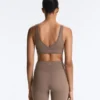 Reggiseno sportivo Comfortlux a sostegno medio con orlo a giorno