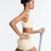 Reggiseno sportivo Comfortlux a sostegno medio con orlo a giorno