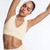 Reggiseno sportivo Comfortlux a sostegno medio con orlo a giorno