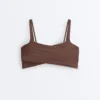 Reggiseno sportivo Comfortlux a sostegno medio con pieghe