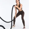 Reggiseno sportivo compressivo a sostegno medio con effetto ondulato