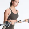 Reggiseno sportivo compressivo riflettente a sostegno rigido