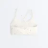 Reggiseno sportivo Evermove a sostegno leggero con stampa floreale