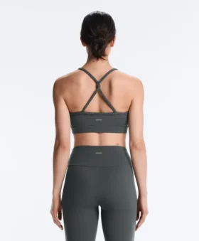 Reggiseno sportivo intrecciato Comfortlux a sostegno medio