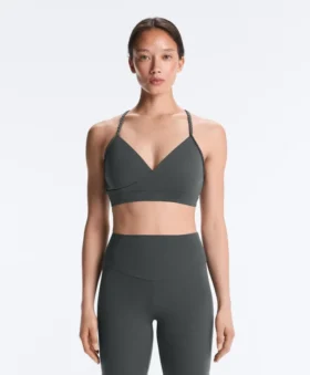 Reggiseno sportivo intrecciato Comfortlux a sostegno medio