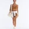 Reggiseno sportivo intrecciato Comfortlux a sostegno medio