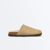 Sabot in pelle crosta