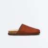Sabot in pelle crosta