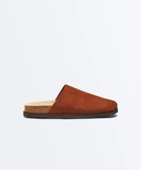 Sabot in pelle crosta