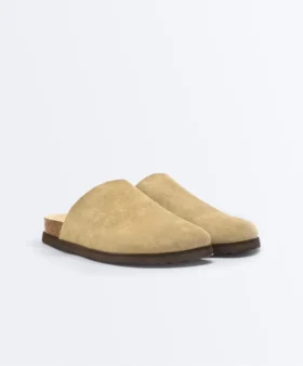 Sabot in pelle crosta
