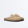 Sabot in pelle crosta