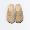 Sabot in pelle crosta