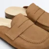 Sabot in pelle crosta