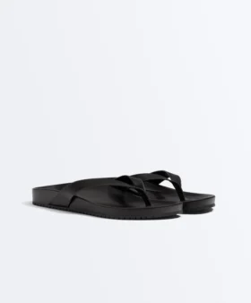 Sandalo ballerina con cinturini