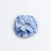 Scrunchie grande a righe miste in 100% cotone Scrunchie grande a righe miste in 100% cotone
