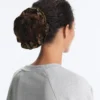Scrunchie grande in jacquard leopardato Scrunchie grande in jacquard leopardato