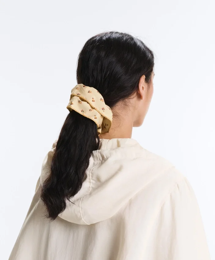 Scrunchie per capelli grande con stampa Scrunchie per capelli grande con stampa