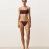 Slip bikini a copertura media con lacci Slip bikini a copertura media con lacci