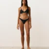 Slip Bikini a copertura media con taglio a U e bordino