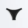 Slip Bikini a copertura media con taglio a U e bordino