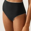 Slip bikini a vita alta con bordino Slip bikini a vita alta con bordino