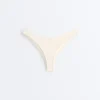 Slip bikini brasiliano con taglio a U in tessuto stropicciato Slip bikini brasiliano con taglio a U in tessuto stropicciato