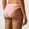 Slip bikini classico con bordi a contrasto Slip bikini classico con bordi a contrasto