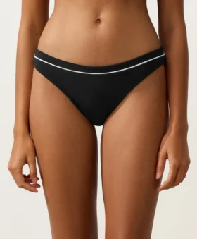 Slip bikini classico con bordino