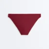 Slip bikini classico in jacquard a mini quadri Slip bikini classico in jacquard a mini quadri