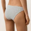 Slip bikini classico in jacquard a pois Slip bikini classico in jacquard a pois