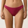 Slip bikini classico in jacquard geometrico