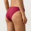 Slip bikini classico in jacquard geometrico