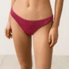Slip bikini classico in jacquard geometrico