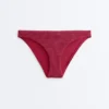 Slip bikini classico in jacquard geometrico
