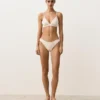 Slip bikini classico in maglia all’uncinetto con texture a bolle Slip bikini classico in maglia all’uncinetto con texture a bolle