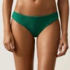 Slip bikini classico in piqué