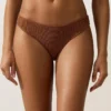 Slip bikini classico stropicciato