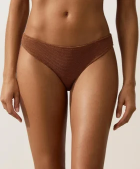 Slip bikini classico stropicciato
