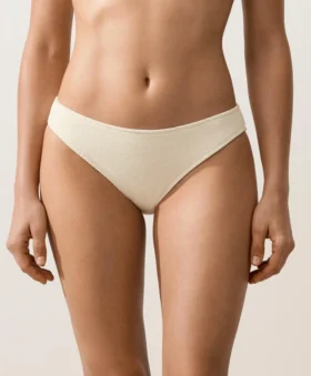 Slip bikini classico stropicciato