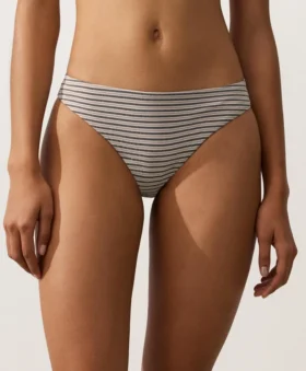 Slip classico a righe per il Bikini