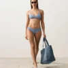 Slip classico a righe per il Bikini
