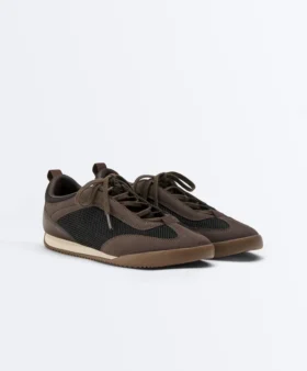 Sneakers in mesh misto