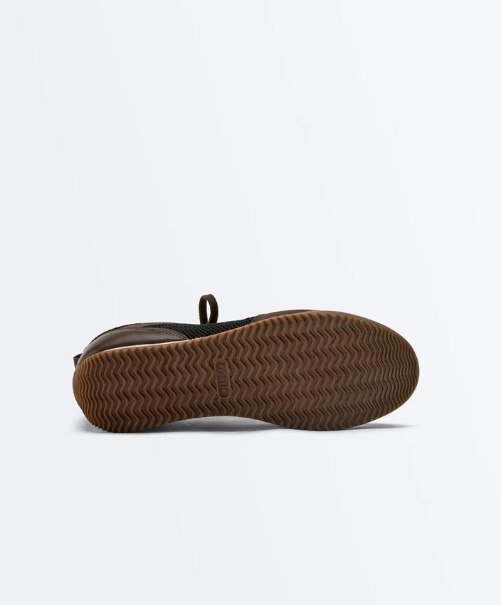 Sneakers in mesh misto Sneakers in mesh misto