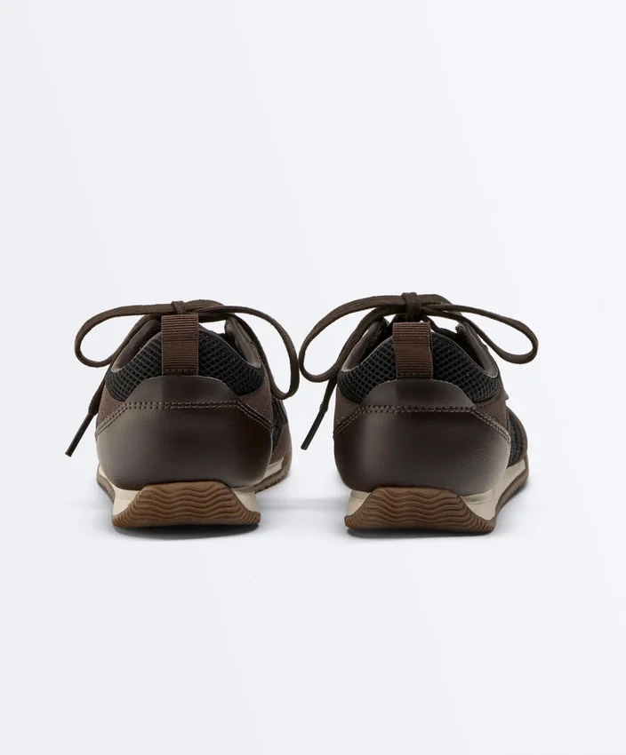 Sneakers in mesh misto Sneakers in mesh misto