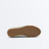 Sneakers in pelle crosta e tessuto
